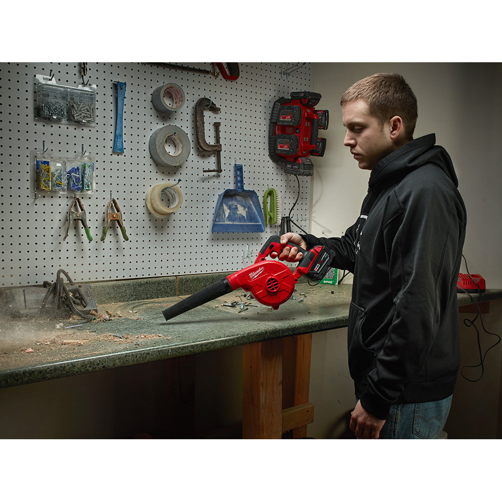 Milwaukee 0884-20 M18 Cordless Compact Blower (Tool Only)