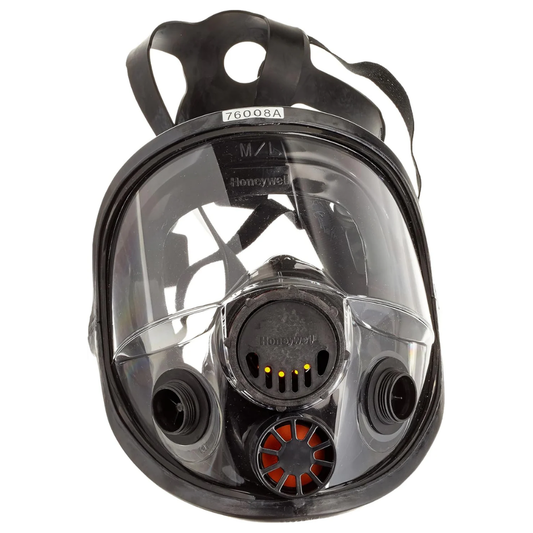 Honeywell North 7600 Series Full Facepiece Respirator 76008A Front View
