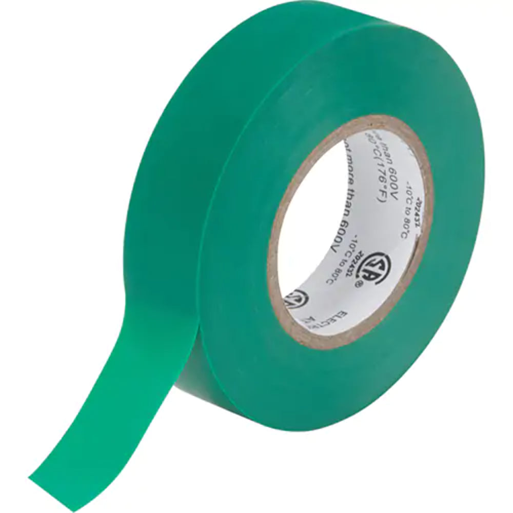 Red Electrical Tape 19 mm x 18 m (3/4" x 60') 7 Mil | Vinyl Insulating Tape