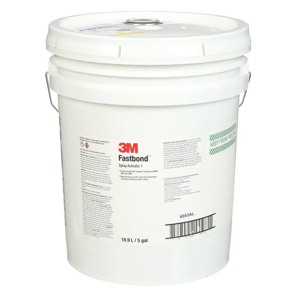 Fastbond Clear 1 Spray Activator | 5 Gal Pail | 1/Case