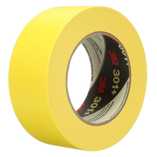 3M Yellow Performance Masking Tape 301+ Roll 36MM x 55M 6.3MIL