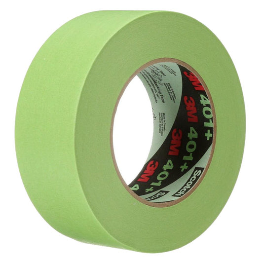 3M Scotch Green High Performance Masking Tape 401+ Roll 