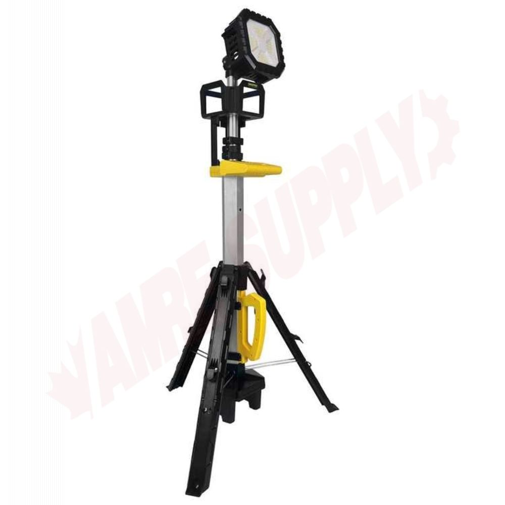 Shopro L002924 Cordless LED Tripod Work Light, 10,000LM