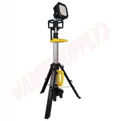 Shopro L002924 Cordless LED Tripod Work Light, 10,000LM