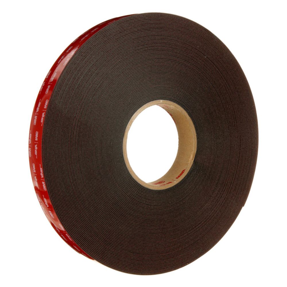 3M VHB 4947F Black Film Liner Double-Coated Tape Roll 19MM x 33M 45MIL