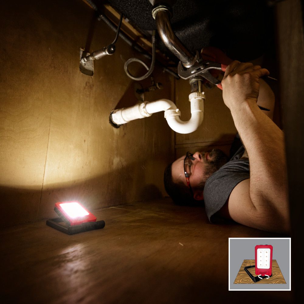 Milwaukee 2013R Tool 500 Lumen USB-C Rechargeable Low-Profile Magnetic Task Light
