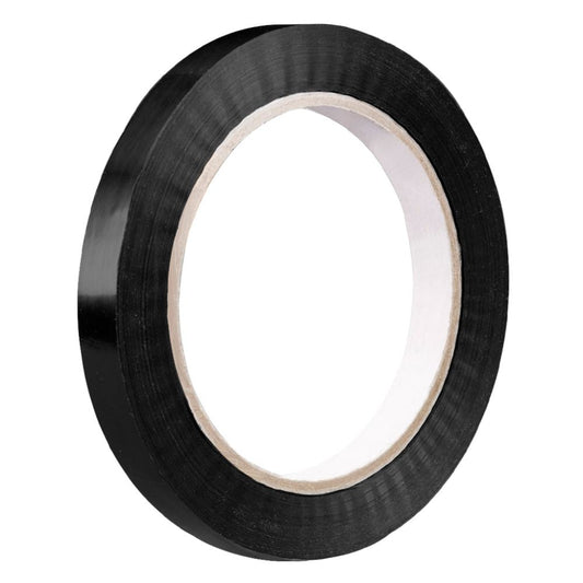 Black Strapping Tape 105 Roll 12MM x 55M 2.8MIL