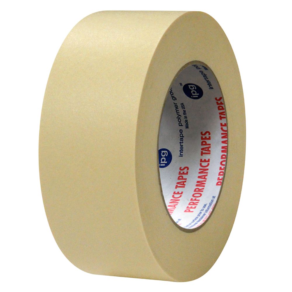 Roll of IPG Intertape Polymer Group performance masking tape for high-demand industrial applications.