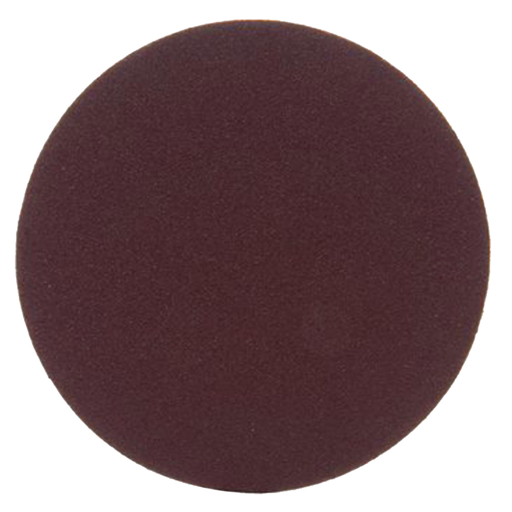 3M 348D maroon PSA pressure sensitive adhesive cloth sanding disc P100 grit 20 inch no hole backing for heavy duty grinding and finishing on metal wood and composites