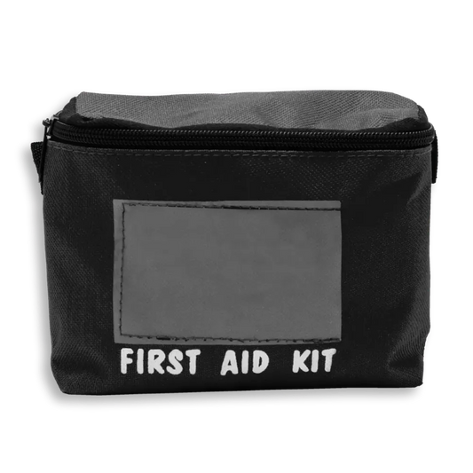Black Personal FSB6-BLK first aid bag with zip closure