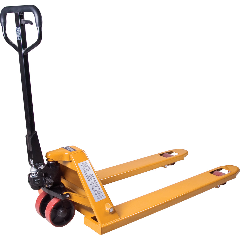 Steel Manual Pallet Truck 48" x 27" | 5500 lb | Heavy Duty Hand Pallet Jack