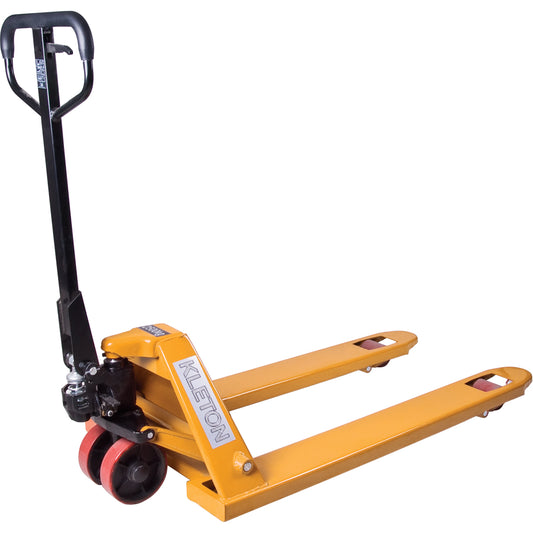 Steel Manual Pallet Truck 48" x 27" | 5500 lb | Heavy Duty Hand Pallet Jack