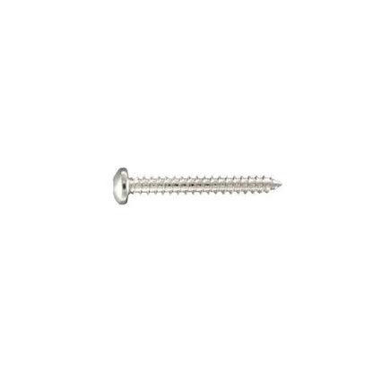 #8 x 2" Pan Head Socket Tapping Screw Zinc Plated | Self-Tapping Metal Screws