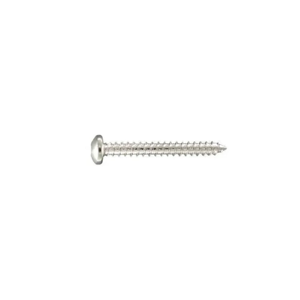 #8 x 2" Pan Head Socket Tapping Screw Zinc Plated | Self-Tapping Metal Screws
