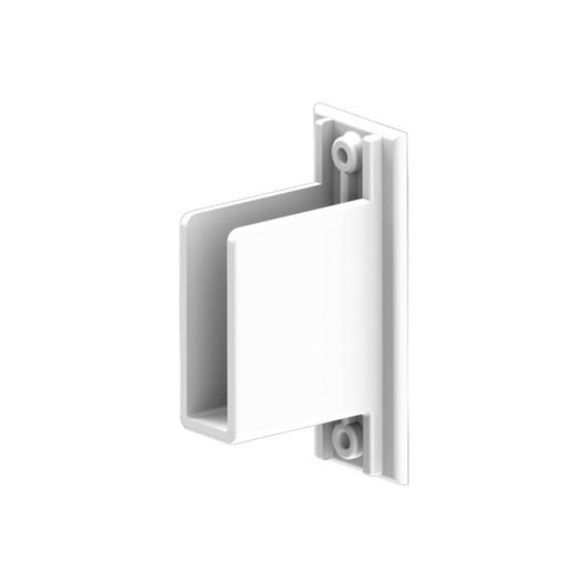Contractor Solutions CS-SWB-WHT White Side Wall Brackets for Wire Shelving
