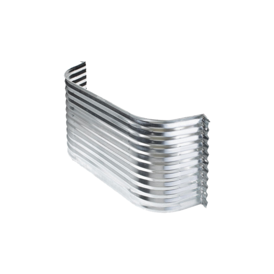 WW663022 Egress Compliant Corrugated Steel Window Well 66 x 30 x 22 in
