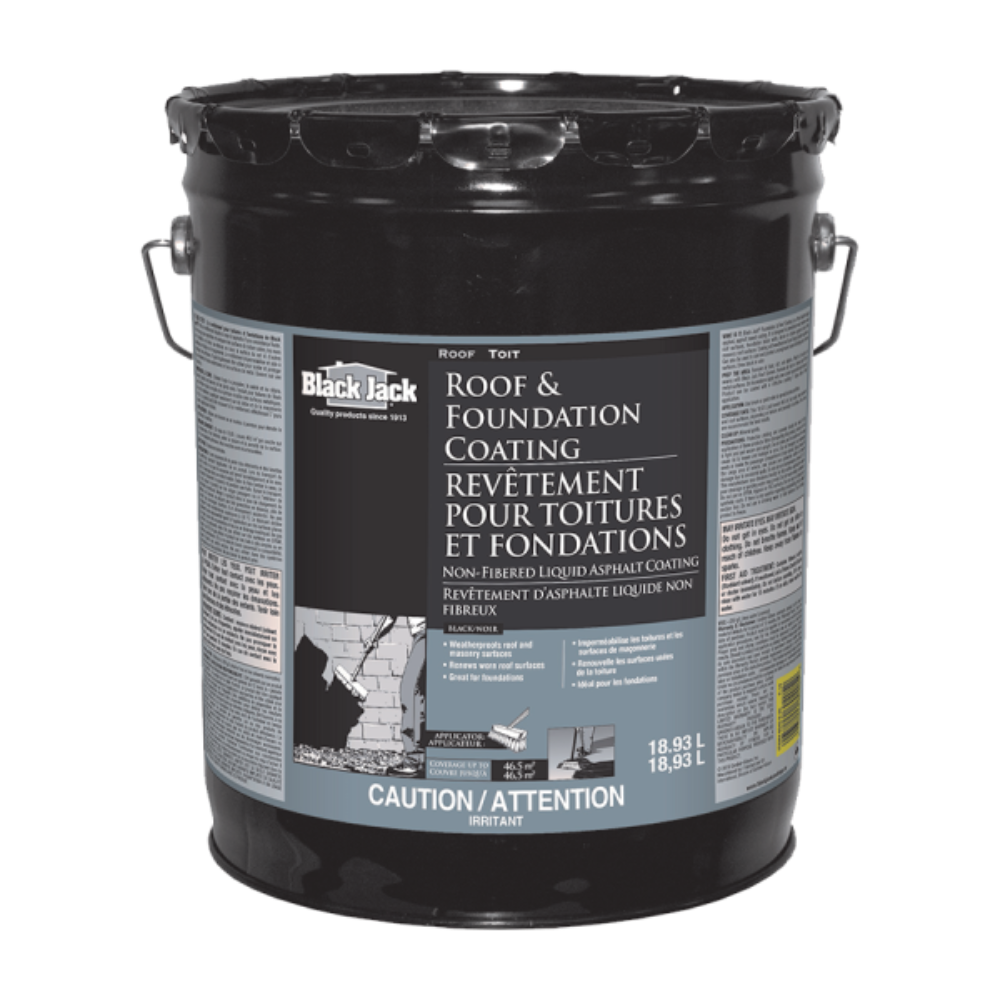 6040-9-30 BLACK JACK 18.93 L Non-Fibered Roof & Foundation Coating