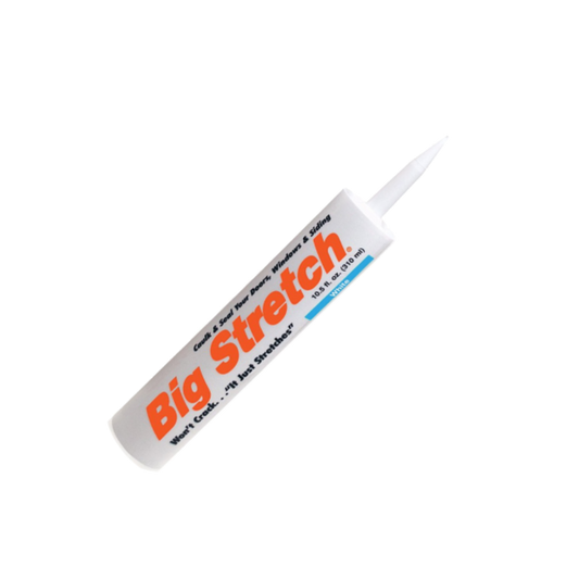 Sashco Big Stretch Flexible Sealant | 310 mL White