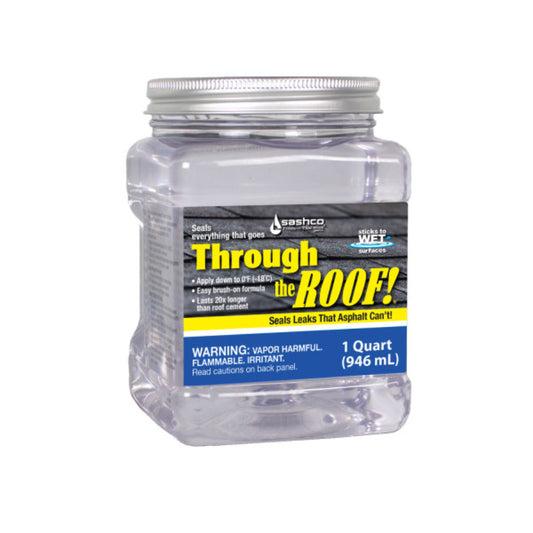 Sashco Through The Roof Roof Sealant | 946 mL Clear