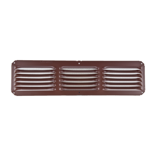 C416BRN LOMANCO 16" x 4" Brown Aluminum Soffit Vent