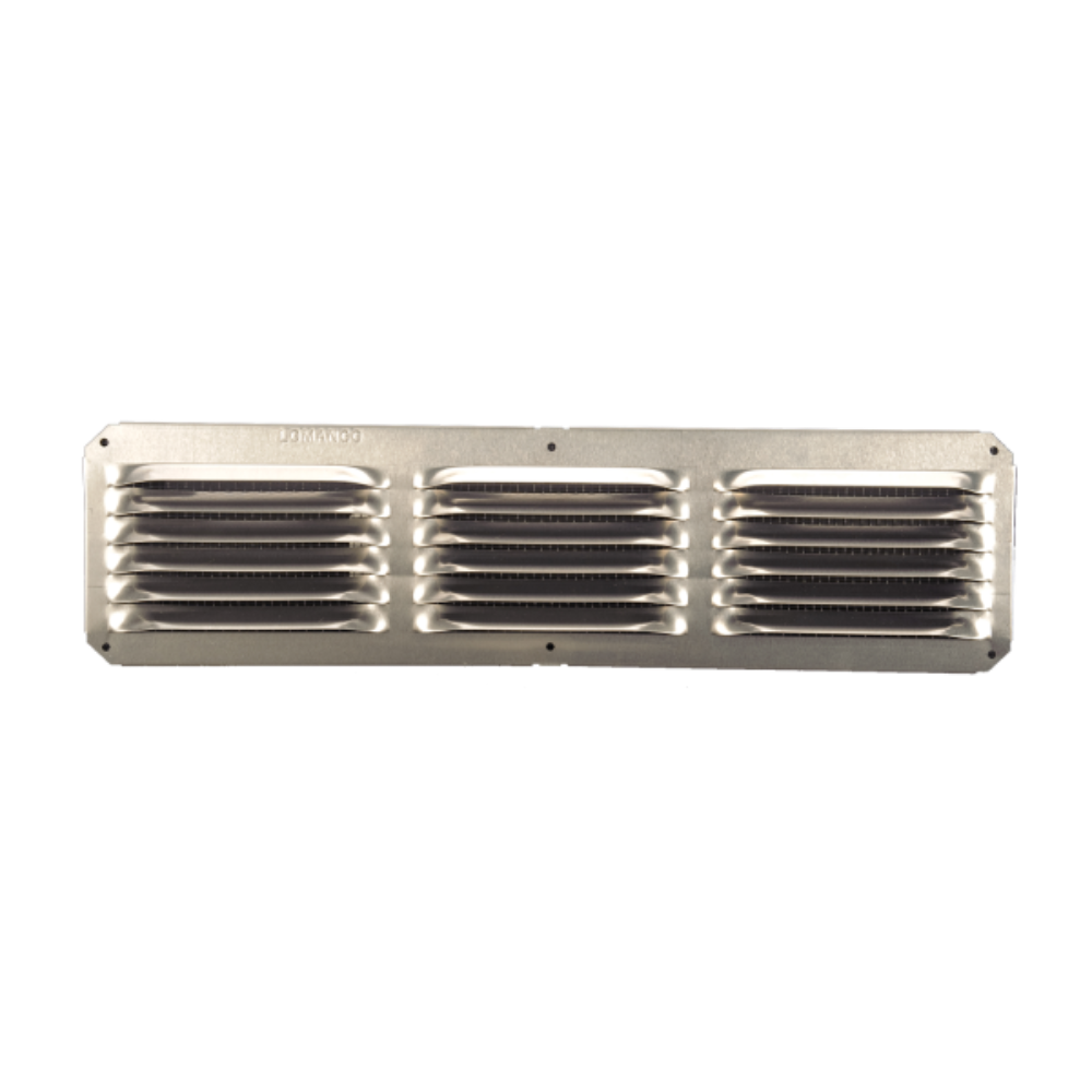 C416MIL LOMANCO 16" x 4" Mill Aluminum Soffit Vent