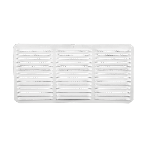 C816WHT LOMANCO 16" x 8" White Aluminum Soffit Vent