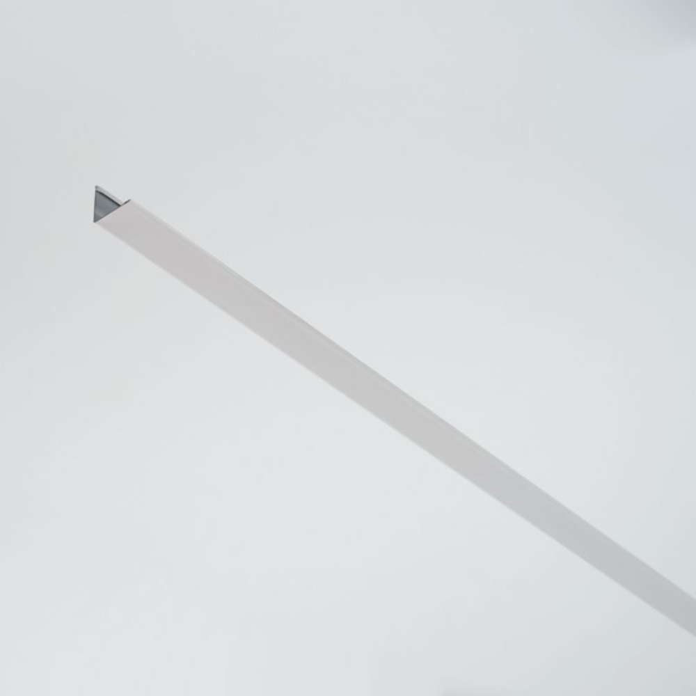Armstrong ARM7800RWH 12 Ft. White Prelude XL Fire Guard Wall Molding | 7/8" x 7/8"