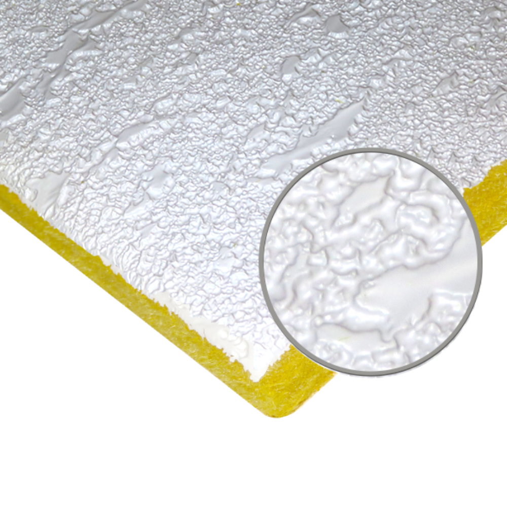 Armstrong ARM416A 24" x 48" x 5/8" White Sonoflex Etched Fiberglass Ceiling Panel | Square Edge