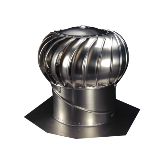 LOMANCO BIB12MIL 12" Mill Aluminum Whirlybird Turbine Vent