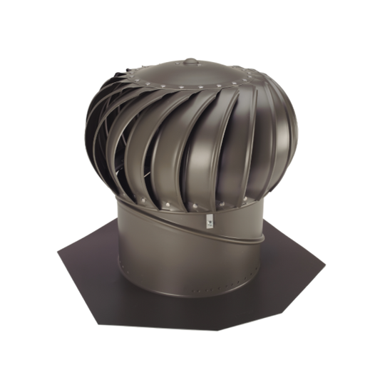 BIB12BRONZE LOMANCO 12" Bronze Aluminum Whirlybird Turbine Vent