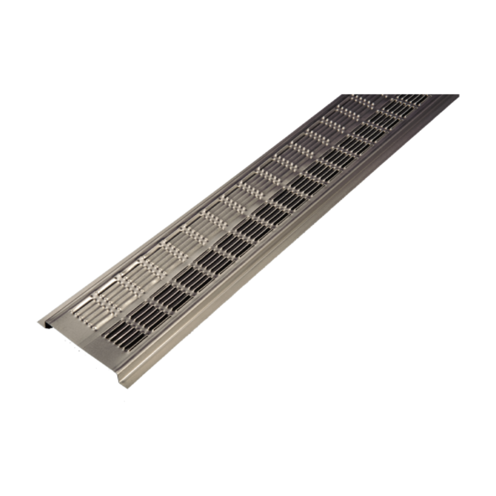 140MIL LOMANCO 3-3/4" x 8 Ft. Mill Aluminum Continuous Soffit Vent