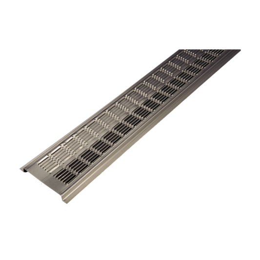 140MIL LOMANCO 3-3/4" x 8 Ft. Mill Aluminum Continuous Soffit Vent