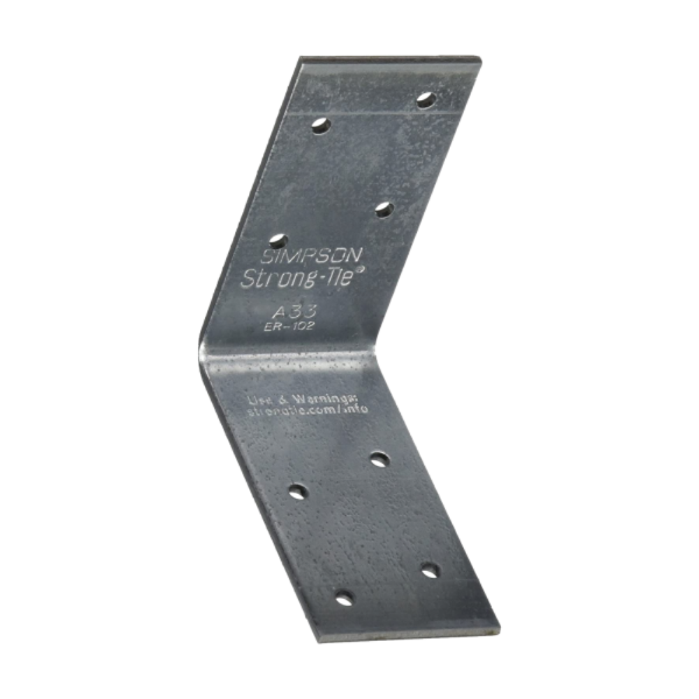 Simpson Strong-Tie A33 3" x 3" x 1-1/2" Angle Bracket