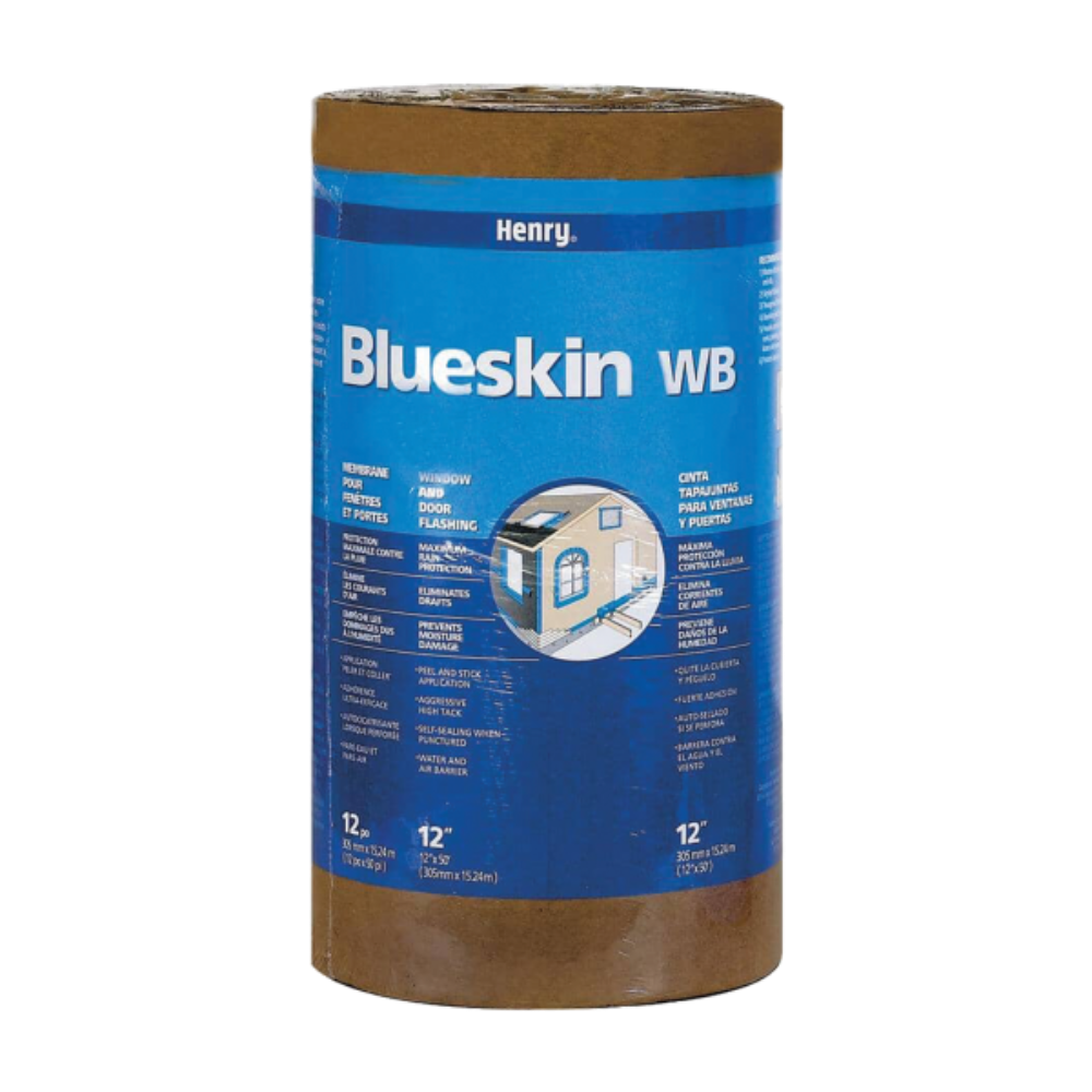 WB1250 BAKOR Blueskin WB Self-Adhered Window & Door Flashing 12 x 50 ft