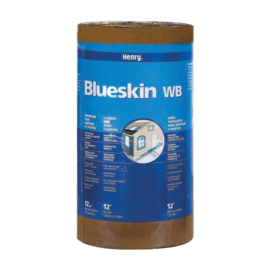 WB1250 BAKOR Blueskin WB Self-Adhered Window & Door Flashing 12 x 50 ft