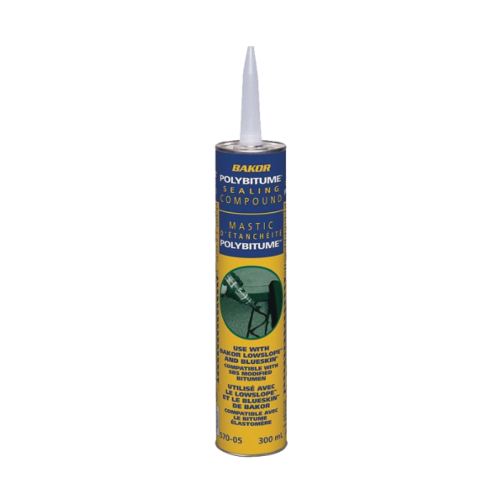 BAKOR 300 mL Black Polybitume Waterproofing Sealant