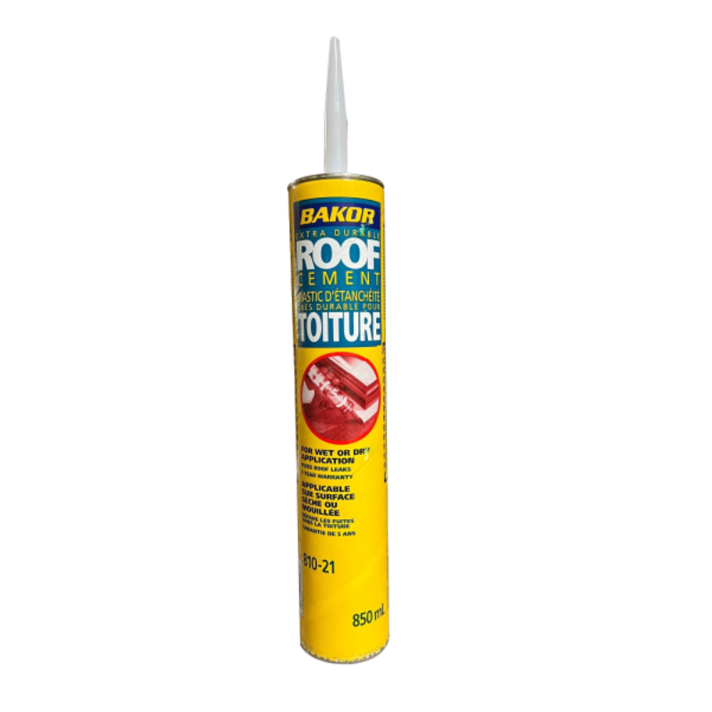 810-21-850 BAKOR 850 ML Wet or Dry Plastic Roof Cement