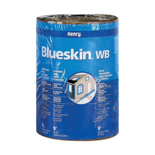 WB950 BAKOR Blueskin WB Self-Adhered Window & Door Flashing 9 x 50 ft