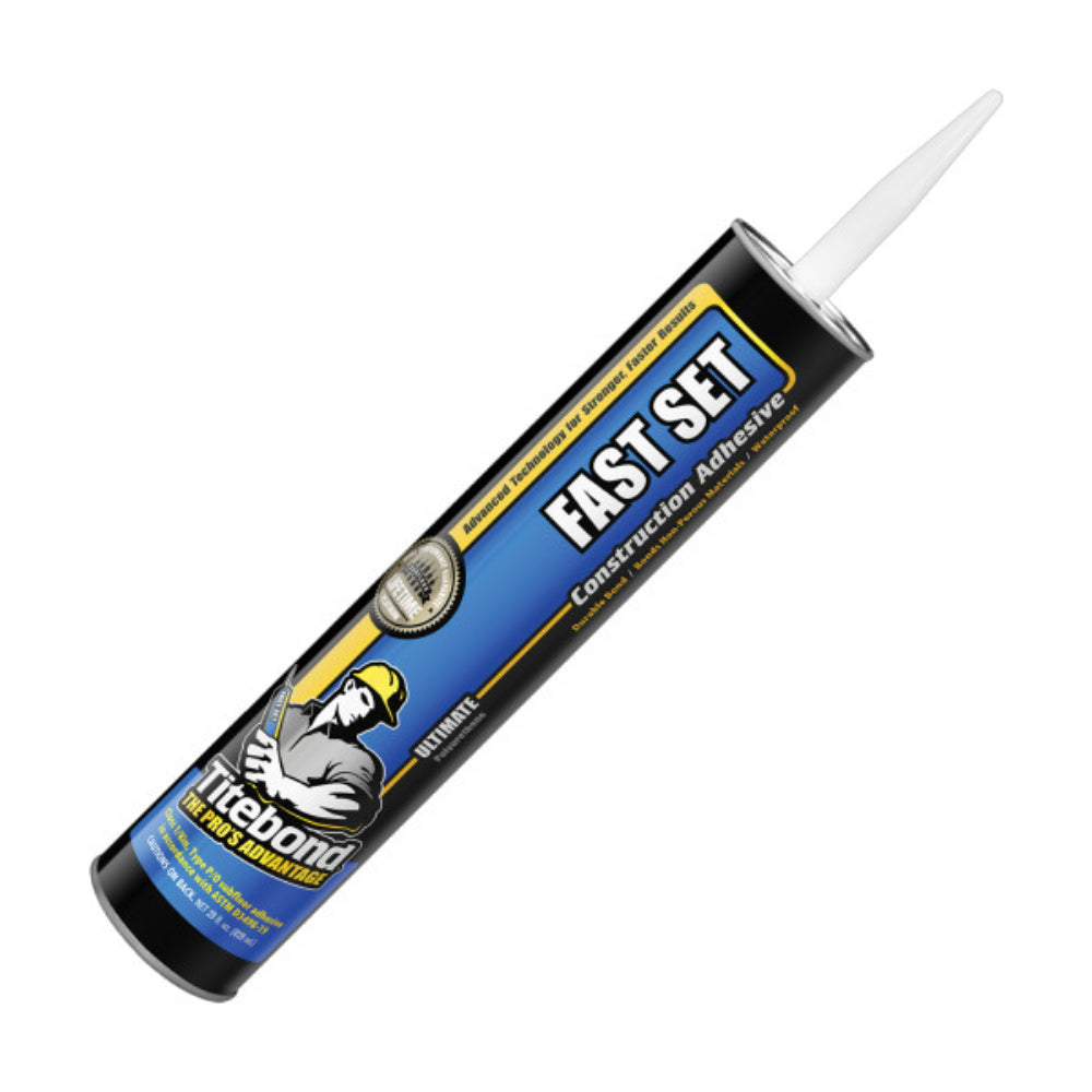 Titebond Fast Set Polyurethane Construction Adhesive | 828 mL