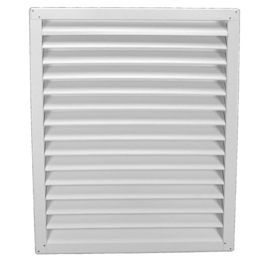 24X30WHT/100 LOMANCO 24" x 30" White Aluminum Gable Louver