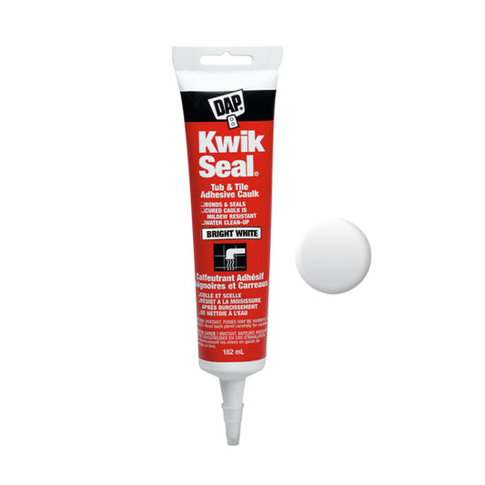 DAP KWIK SEAL Tub & Tile Caulk | 162 mL White
