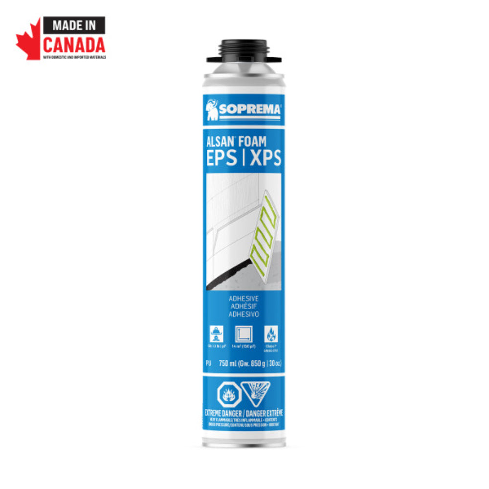 SOPREMA ALSAN 24720 Foam Adhesive EPS/XPS Low Expansion 750mL