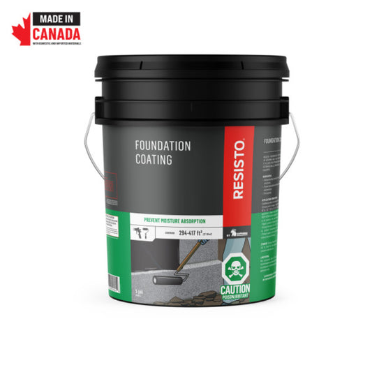 53061 RESISTO 18.9 L Non-Fibrous Foundation Coating