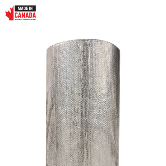 WEATHERSHIELD Double Bubble Under Concrete Foil Insulation | 48" x 125 Ft. | 500 Sq. Ft.