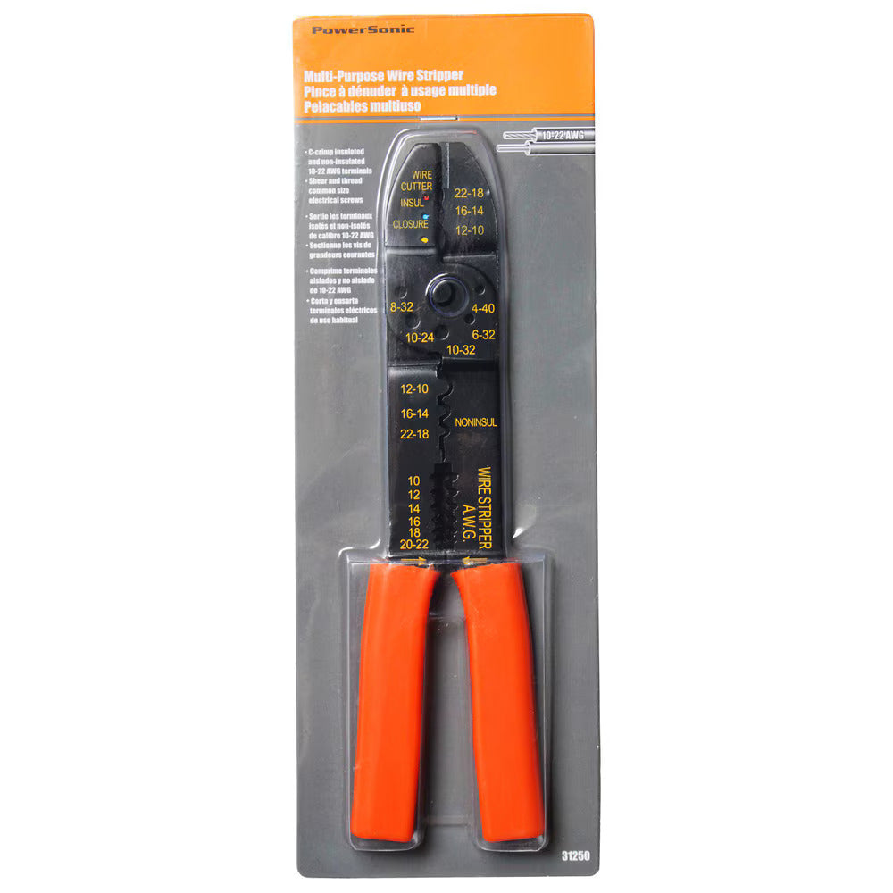 Multi-Purpose Wire Stripper Tool for Electrical Work