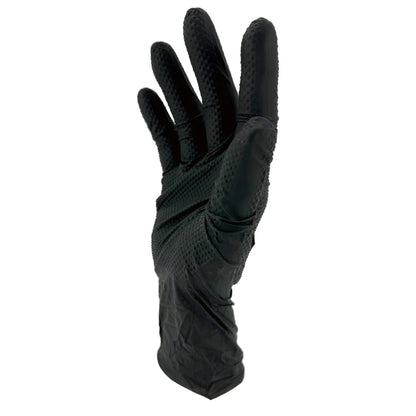 Black Nitrile Gloves HD/PF 8 Mil | Disposable 100/Box