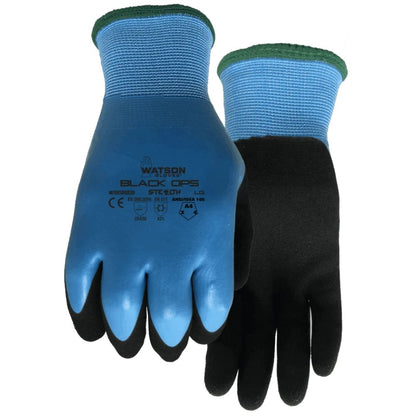 Stealth Black Ops Work Gloves | Protective Hand Protection