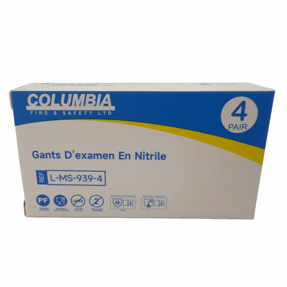 Nitrile Examination Gloves 4 PR | Disposable Exam Gloves
