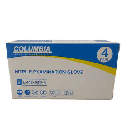 Nitrile Examination Gloves 4 PR | Disposable Exam Gloves