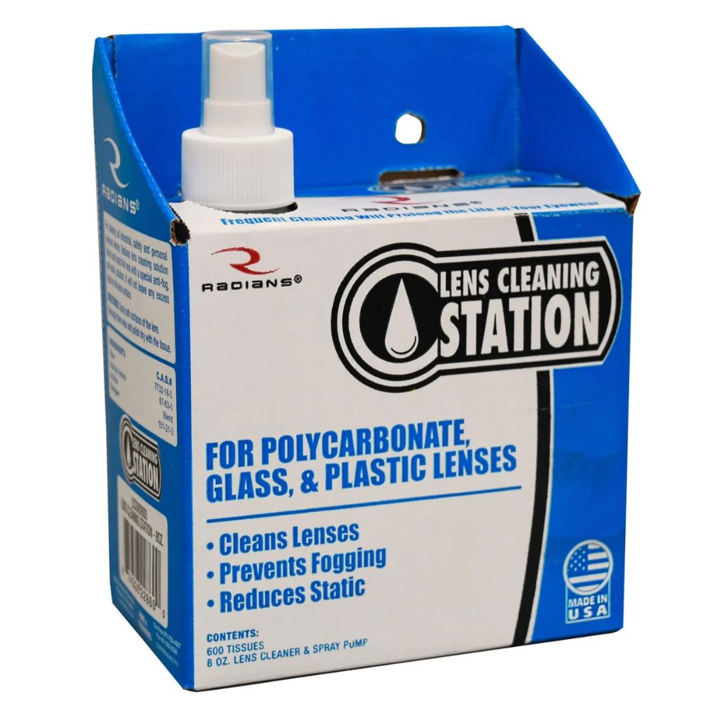 Lens Cleaning Kit – 3.5 oz Solution & 600 Wipes